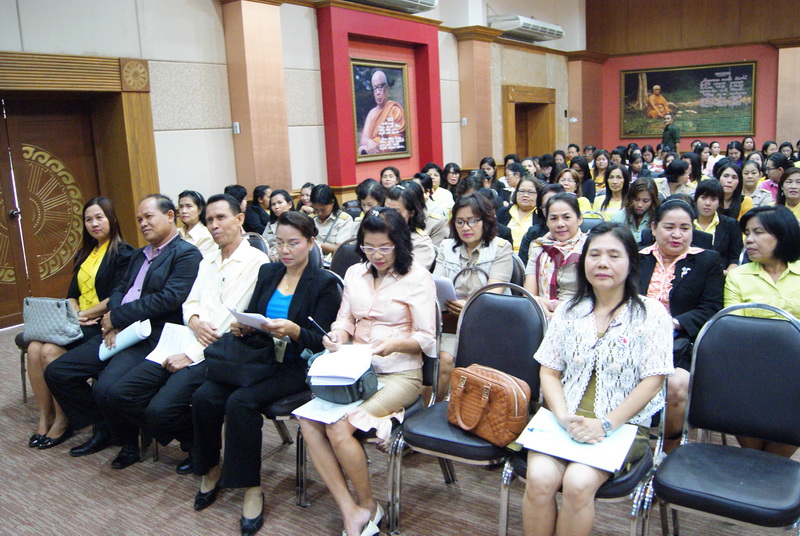 โครงการพัฒนาศักยภาพครูโรงเรียนเครือข่ายและอาจารย์นิเทศก์ ณ  ห้องประชุมหอพุทธทาส  มหาวิทยาลัยราชภัฏสุราษฎร์ธานี