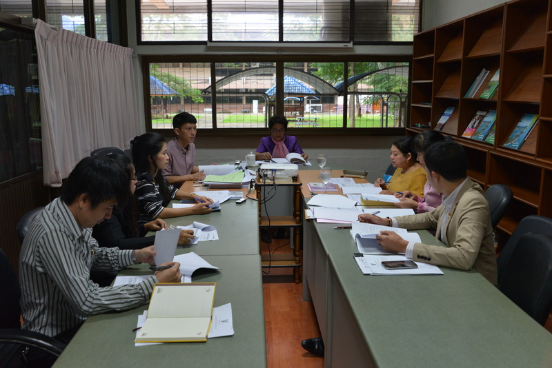 หลักสูตรสาขาวิชาวิทยาศาสตร์ เข้ารับการประกันคุณภาพการศึกษาระดับหลักสูตร ในวันที่ 14 กันยายน 2558