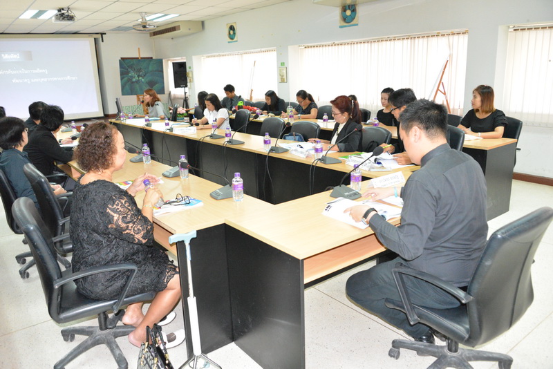 คณะครุศาสตร์ มหาวิทยาลัยราชภัฏสุราษฎร์ธานี ร่วมต้อนรับคณะกรรมการประเมินภายในระดับมหาวิทยาลัย